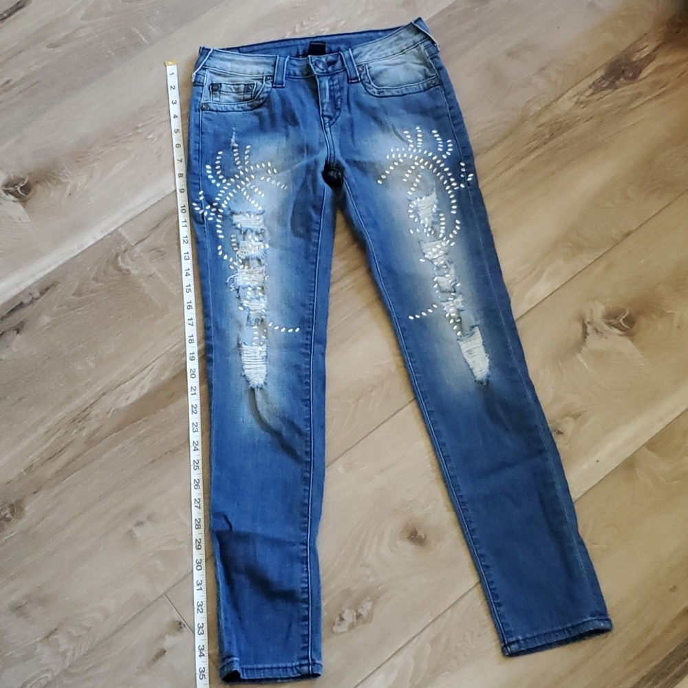 True Religion Grils Casey Skinny Jean 12